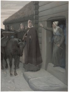 Illustration zur Njáls Saga von August Malmström