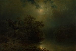 Mondnacht von August Piepenhagen