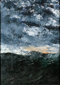 Landschaft, Seestück: Våg VIII von August Strindberg