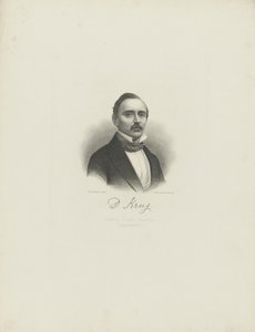 Porträt des Pianisten und Komponisten Diederich Krug 1821-1880, ca. 1850