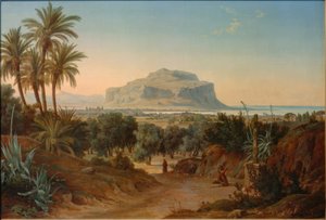 Blick auf Palermo und den Monte Pellegrino