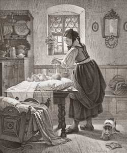 Die Toilette. Kinderbetreuung im 19. Jahrhundert von Augusta Ludwig