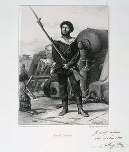 M und Mme Josephine, Belagerung von Paris, Deutsch-Französischer Krieg, 1870 1872 von Auguste Bry