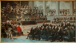Die Eröffnung der Generalstände in Versailles von Auguste Couder
