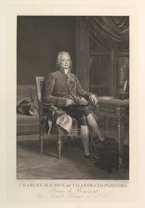 Porträt von Charles Maurice de Talleyrand-Périgord, nach 1808