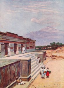 Die Ruinen von Mitla, Mexiko