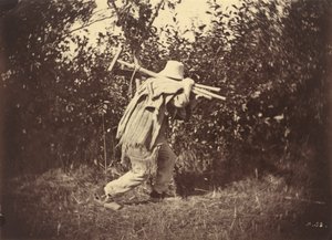 Bauer, ca. 1870 (Foto) von Auguste Giraudon