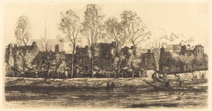 Ufer der Somme bei Amiens Bords de la Somme à Amiens, 1907