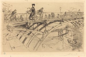 Brücke der Künste (Le pont des Arts)
