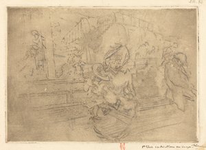 Abfahrt nach Greenwich (Depart pour Greenwich) von Auguste Lepere