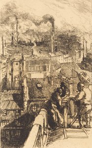Gobelins Viertel von Auguste Lepere