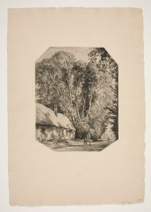 Le Bout Genet (Crevecoeur-le-Grand) von Auguste Lepere