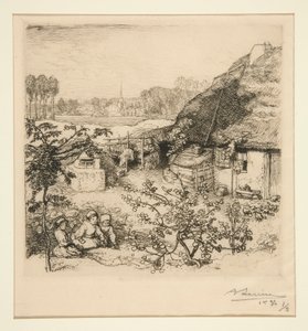 Das Nest (Saint-Jean-de-Monts) von Auguste Lepere