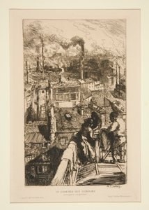 Das Viertel der Gobelins von Auguste Lepere
