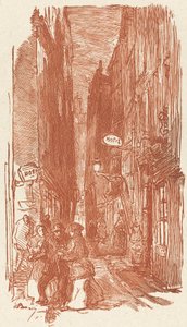 Rue Saint-Severin, veröffentlicht 1901