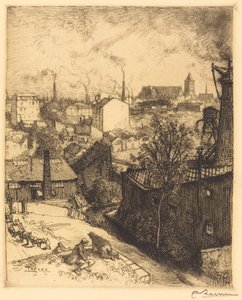 Erinnerung an St. Denis von Auguste Lepere