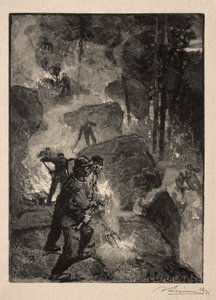 Farnverbrenner von Auguste Louis Lepère