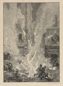 [Stadtbrand] von Auguste Louis Lepère