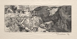 Der Sandsteinbruch von Auguste Louis Lepère