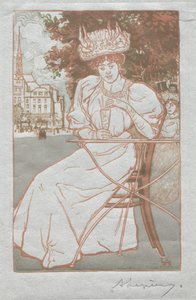 Pariser Almanach, 1897: Sommer von Auguste Louis Lepère