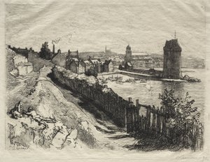 Saint-Servan von Auguste Louis Lepère