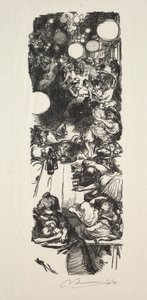 14. Juli, Rue de Belleville, Mitternacht