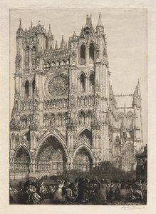 Kathedrale von Amiens, Inventartag, 1887 von Auguste Louis Lepère