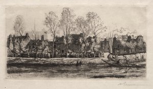 Amiens, die Ufer der Somme