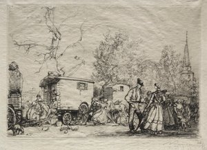 Auf der Messe St. Jean de Mont, 1906