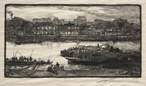 Cafés - Chantants von Auguste Louis Lepère