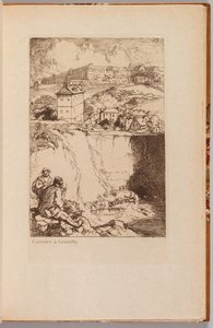 Katalog der Ausstellung von August Lepère: Steinbruch in Gentilly von Auguste Louis Lepère