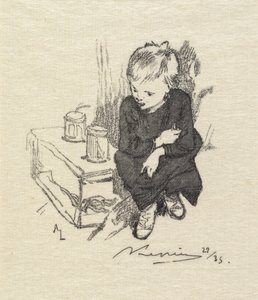 Fontainebleau-Wald: Le gamin à lorvet, 1890