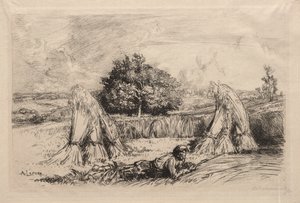 Roggenhaufen, Crèvecœur von Auguste Louis Lepère