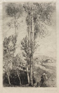 Der kleine Teich von Auguste Louis Lepère