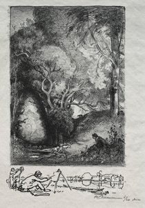 La Ravine im Juni von Auguste Louis Lepère