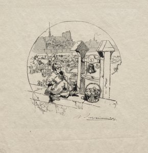 Apfelmarkt, Nr. 2 von Auguste Louis Lepère
