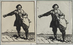 Russischer Bauer, 1914