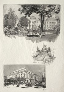 Rouen Illustré: La Musée, Fontaine St. Marie, Le Théâtre des Arts