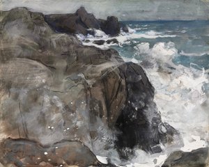Sturm auf der Insel Yeu, 1916 von Auguste Louis Lepère