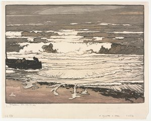 Die brechenden Wellen, Flut von September 1901