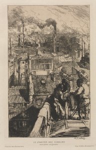Das Gobelin-Viertel von Auguste Louis Lepère