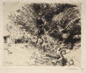 Die Grube von Auguste Louis Lepère