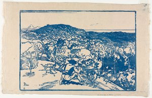 Der Wilderer, Dünen von Saint Jean de Mont, 1901