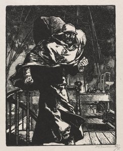 Der Krieg von 1914. Erste Serie. Kaiser Wilhelm in Wut