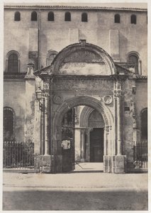Porte Bachelier, Eglise Saint-Sernin, Toulouse (Haute-Garonne) von Auguste Mestral