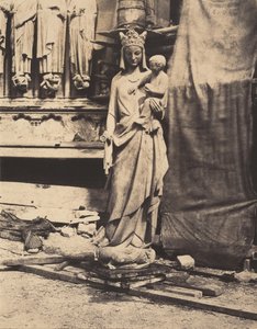 Madonna mit Kind, Notre-Dame Kathedrale, Paris