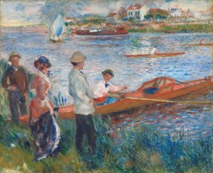 Ruderer in Chatou von Auguste Renoir