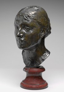 Kopf von Mrs. John Peter Russell Marianna Mattiocco della Torre, Modell 1888 von Auguste Rodin