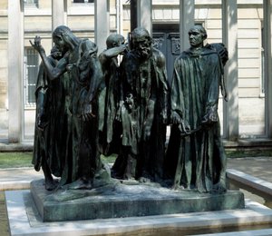 Das Denkmal der Bürger von Calais