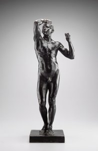 Das Zeitalter der Bronze, nach 1877 (Bronze) von Auguste Rodin